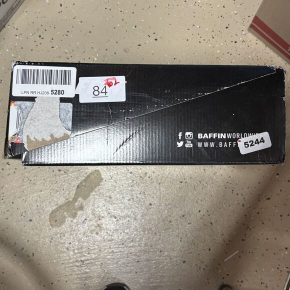 Baffin Jess Women's Black Insulated Winter Snow Boots Size Sz 7 - Picture 9 of 9